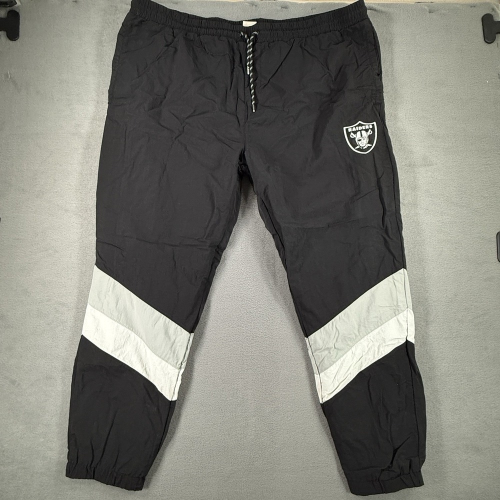 Las Vegas Raiders Pants Mens 3XL Black NFL Football Vintage Jogger
